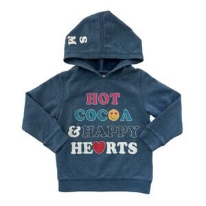 Peek Hot Cocoa Hoodie Sweatshirt Size 2-3